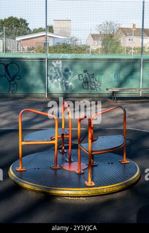 Lees Hill Play area, Kingswood, Bristol, Regno Unito Foto Stock