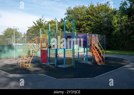 Lees Hill Play area, Kingswood, Bristol, Regno Unito Foto Stock