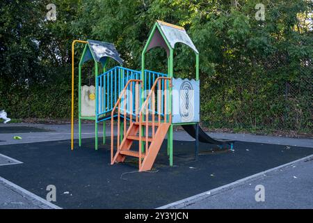 Lees Hill Play area, Kingswood, Bristol, Regno Unito Foto Stock