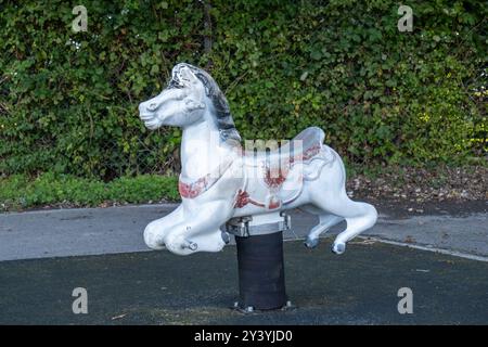 Lees Hill Play area, Kingswood, Bristol, Regno Unito Foto Stock