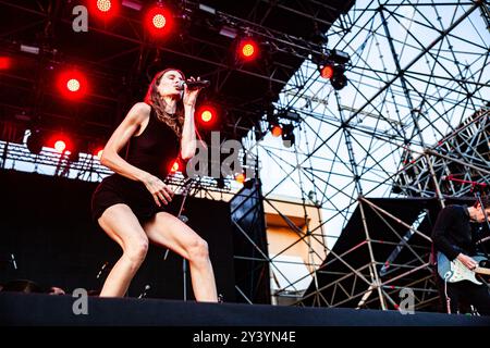 Rlma, Italia. 14 settembre 2024. Bar Italia Live Spring Attitude Festival a Roma (foto di Carlo Vergani/Pacific Press) crediti: Pacific Press Media Production Corp./Alamy Live News Foto Stock