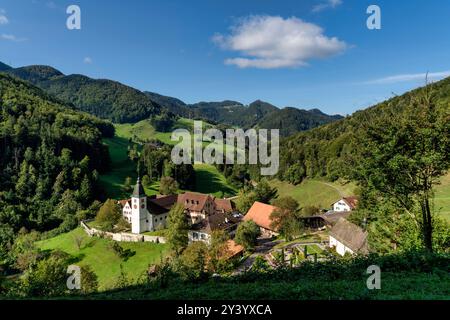 Monastero di Beinwil, Svizzera, Beinwil, Oberbeinwil, Soletta, Schwarzbubenland, Passwang, ortodosso Foto Stock