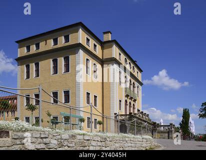 Castello storico Ettersburg nella città di Weimar, Turingia, Germania, Europa Foto Stock