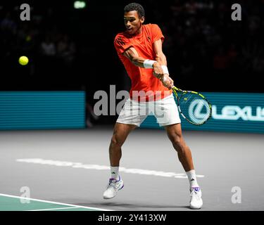 AO Arena, Manchester, Regno Unito. 15 settembre 2024. Finali della Coppa Davis, fase a gironi, gruppo D giorno 6; credito: Action Plus Sports/Alamy Live News Foto Stock