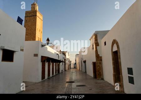 Rabat, complesso della Kasbah degli Udayas. Marocco, Africa. Costruito nel XII secolo dagli Almoravidi e fortificato per resistere agli attacchi nemici Foto Stock