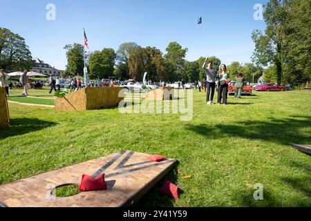 Chantilly, Francia. 15 settembre 2024. Attività durante la settima edizione della Chantilly Arts & Elegance - Richard mille al Domaine du Château de Chantilly, dal 13 al 15 settembre 2024, a Chantilly, Francia - foto Jean-Baptiste Millet/DPPI crediti: DPPI Media/Alamy Live News Foto Stock