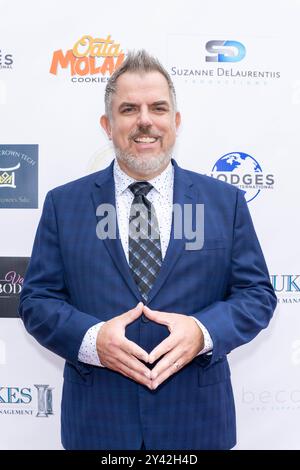 Los Angeles, Stati Uniti. 15 settembre 2024. L'attore/produttore Matthew Payne partecipa alla Suzanne DeLaurentiis 76° Primetime Emmy Awards Gift Suite al Lucy's Hair Salon, Los Angeles, CA, 15 settembre 2024 crediti: Eugene Powers/Alamy Live News Foto Stock