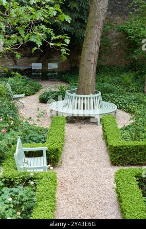 Giardino, Museo Eugène Delacroix, Parigi, Francia Foto Stock