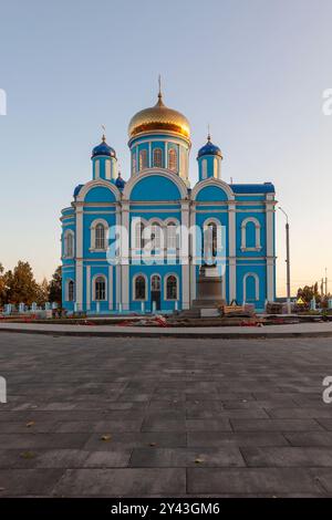 Zadonsky Nativity-Monastero Bogoroditsky nella città di Zadonsk, Russia. Foto Stock