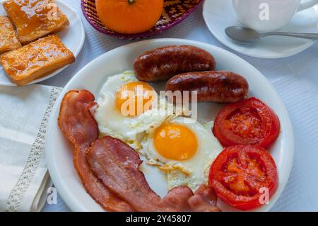 Prima colazione inglese. Ancora in vita. Foto Stock