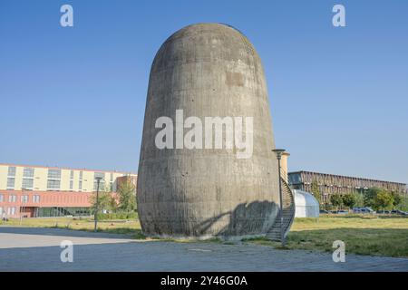 Trudelturm, Zum Trudelturm, Adlershof, Treptow-Köpenick, Berlino, Deutschland *** Trudelturm, Zum Trudelturm, Adlershof, Treptow Köpenick, Berlino, Germania Foto Stock