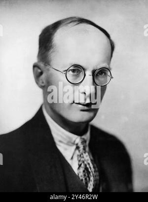 Bronisław Malinowski. Ritratto dell'antropologo ed etnologo polacco-britannico, Bronisław Kasper Malinowski (1884-1942) Foto Stock