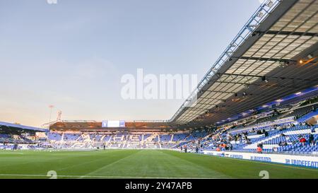 Knighthead Park, Birmingham lunedì 16 settembre 2024.Una vista generale presa durante la partita Sky Bet League 1 tra Birmingham City e Wrexham a St Andrews al Knighthead Park, Birmingham lunedì 16 settembre 2024. (Foto: Stuart Leggett | mi News) crediti: MI News & Sport /Alamy Live News Foto Stock