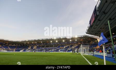 Knighthead Park, Birmingham lunedì 16 settembre 2024.Una vista generale presa durante la partita Sky Bet League 1 tra Birmingham City e Wrexham a St Andrews al Knighthead Park, Birmingham lunedì 16 settembre 2024. (Foto: Stuart Leggett | mi News) crediti: MI News & Sport /Alamy Live News Foto Stock