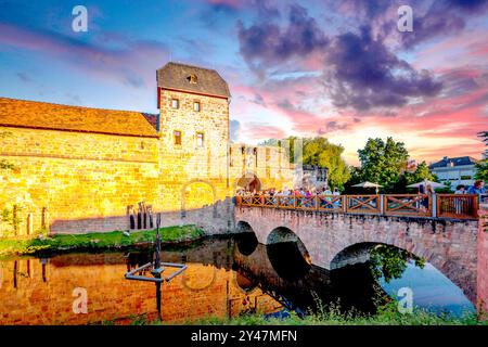 Bad Vilbel, Germania Foto Stock