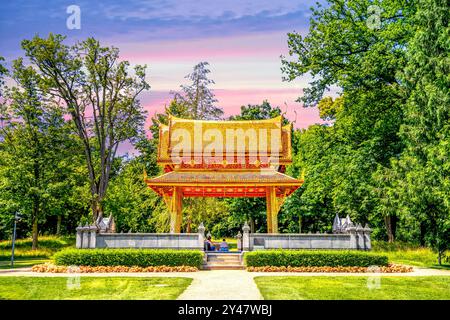 Bad Homburg vor der Höhe, Taunus, Germania Foto Stock