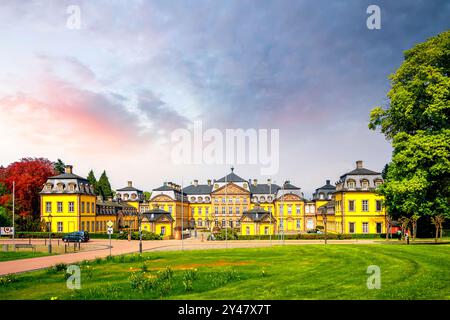 Città vecchia di Bad Arolsen, Germania Foto Stock