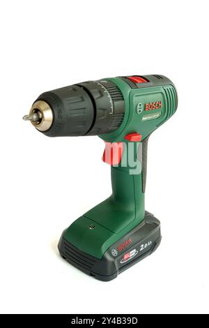 Trapano combinato cordless Bosch EasyImpact 18V-40 Foto Stock