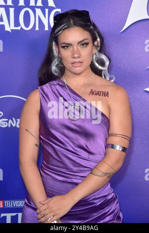 Madison Quintanar Beim Launch Event der Disney+ / Marvel Television Miniserie "Agatha All Along" in El Capitan Theatre. Los Angeles, 16.09.2024 Foto Stock