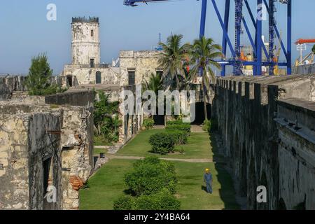 Messico, vera Cruz. Una fortezza spagnola del XVI secolo. Foto Stock