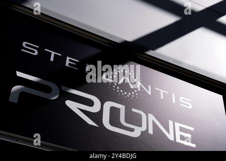 Torino, Italia. 17 settembre 2024. Stellantis ProOne Hub apre a Torino, Italia. 17 settembre 2024. (Foto di Fabio Ferrari/LaPresse) credito: LaPresse/Alamy Live News Foto Stock