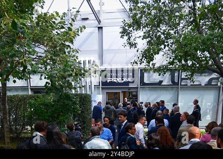 Torino, Italia. 17 settembre 2024. Stellantis ProOne Hub apertura 17, 2024. (Foto di Alberto Gandolfo/LaPresse) credito: LaPresse/Alamy Live News Foto Stock