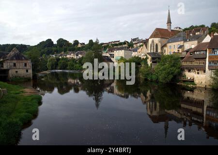 Argenton-sur-Creuse, Francia Foto Stock