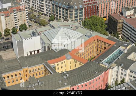 Stadtpanorama, Museum für Kommunikation, Postmuseum, Leipziger Straße, Mitte, Berlino, Germania Foto Stock