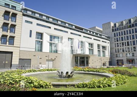 Ambasciata Francia, Pariser Platz, Mitte, Berlino, Germania, Europa Foto Stock