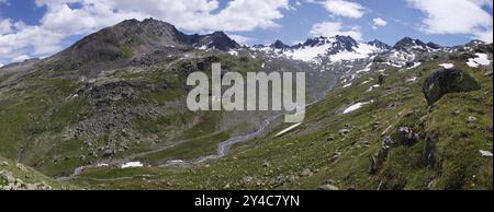 Bieltal, Silvretta, Vorarlberg, Austria, Europa Foto Stock