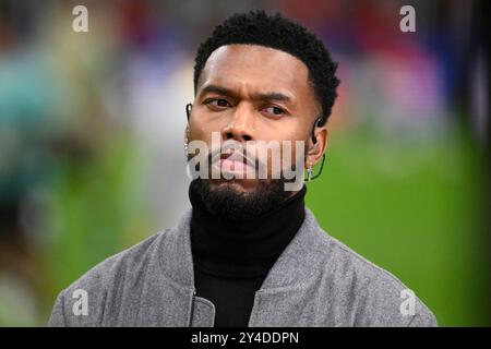 Milano, Italia. 17 settembre 2024. L'ex giocatore Daniel Sturridge durante la partita di UEFA Champions League 2024/205 tra il Milan e il Liverpool FC allo stadio San Siro di Milano (Italia), 17 settembre 2024. Crediti: Insidefoto di andrea staccioli/Alamy Live News Foto Stock