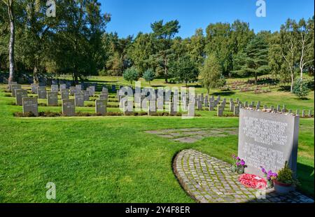 Cimitero militare tedesco, Cannock Chase, Staffordshire Foto Stock