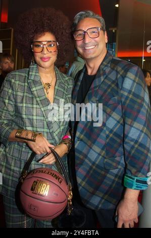 Khadra Sufi und Mousse T. bei der Premiere des Kinofilms si ruppe. Da solo. A Kinky Love Story im Zoo Palast. Berlino, 17.09.2024 *** Khadra Sufi e Mousse T alla prima del film Broken Alone A Kinky Love Story allo Zoo Palast di Berlino, 17 09 2024 foto:XC.xBehringx/xFuturexImagex Broken 4919 Foto Stock