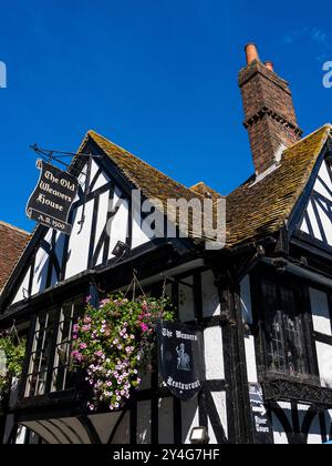 The Old Weavers House, ristorante, Canterbury, Kent, Inghilterra, REGNO UNITO, REGNO UNITO. Foto Stock