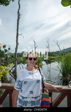 Maimon Bay, Provincia di Puerto Plata, Repubblica Dominicana Foto Stock