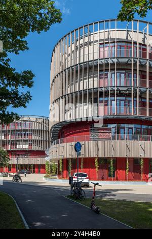 Wilhelm-Hausenstein-Gymnasium, München Bogenhausen, Germania Foto Stock