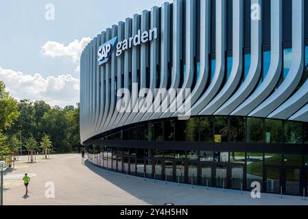 SAP-Garden Munich, Olympiapark, Germania Foto Stock