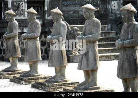 Khai Dinh Mausoleo Hue, Vietnam Foto Stock