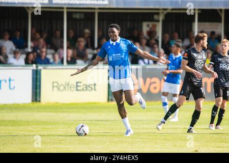 Wealdstone FC vs Oldham Athletic 17/08/24 Foto Stock