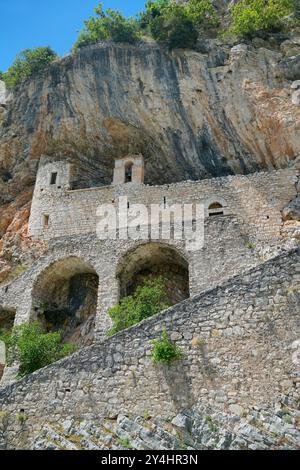 Eremo di San Cataldo, Eremo di San Cataldo, Cottanello, Provincia di Rieti, regione Lazio, Italia Foto Stock