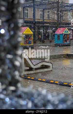 Inverno in città Foto Stock