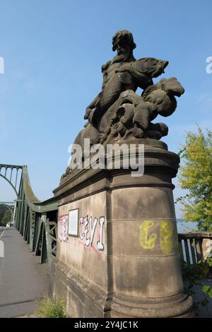 Glienicke Brücke, Berlin-Potsdam, 2024 Foto Stock