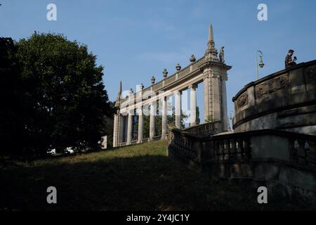 Glienicke Brücke, Berlin-Potsdam, 2024 Foto Stock