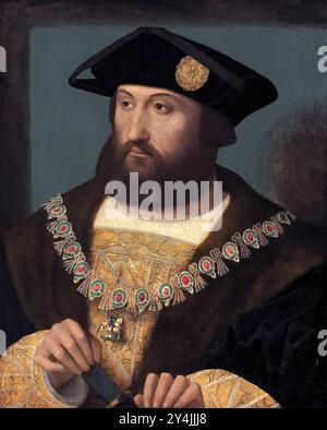 Charles Brandon, Charles Brandon, i duca di Suffolk (1484 – 1545), comandante militare e cortigiano inglese. Foto Stock