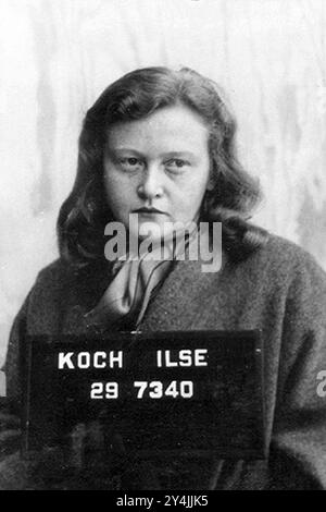 Ilse Koch (1906 – 1967) criminale di guerra tedesco Foto Stock