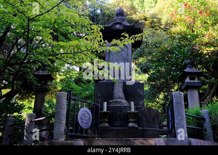 Tomba dei soldati Shoji-Tai nel Parco di Ueno. Tokyo, Giappone Foto Stock