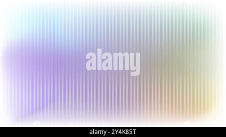 Sfondo in vetro a coste per il progetto di progettazione. Vetro multicolore. Progettazione di imballaggi interni del sito Web. Illustrazione vettoriale. Illustrazione Vettoriale