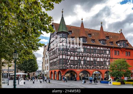 DAS alte Rathaus a Fulda, Assia, Germania | il vecchio municipio di Altes Rathaus a Fulda, Assia, Germania Foto Stock