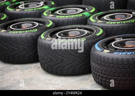 Singapore, Singapour. 19 settembre 2024. Durante il Gran Premio di Formula 1 di Singapore 2024, 18° round del Campionato del mondo di Formula 1 2024 dal 20 al 22 settembre 2024 sul circuito di Marina Bay, a Singapore, Singapore - Photo Xavi Bonilla/DPPI Credit: DPPI Media/Alamy Live News Foto Stock