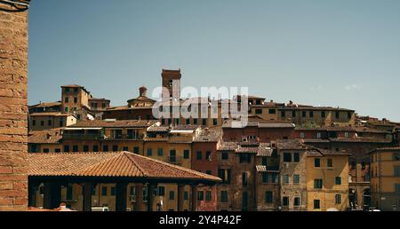 Le foto mostrano una villa storica in Toscana. Foto Stock